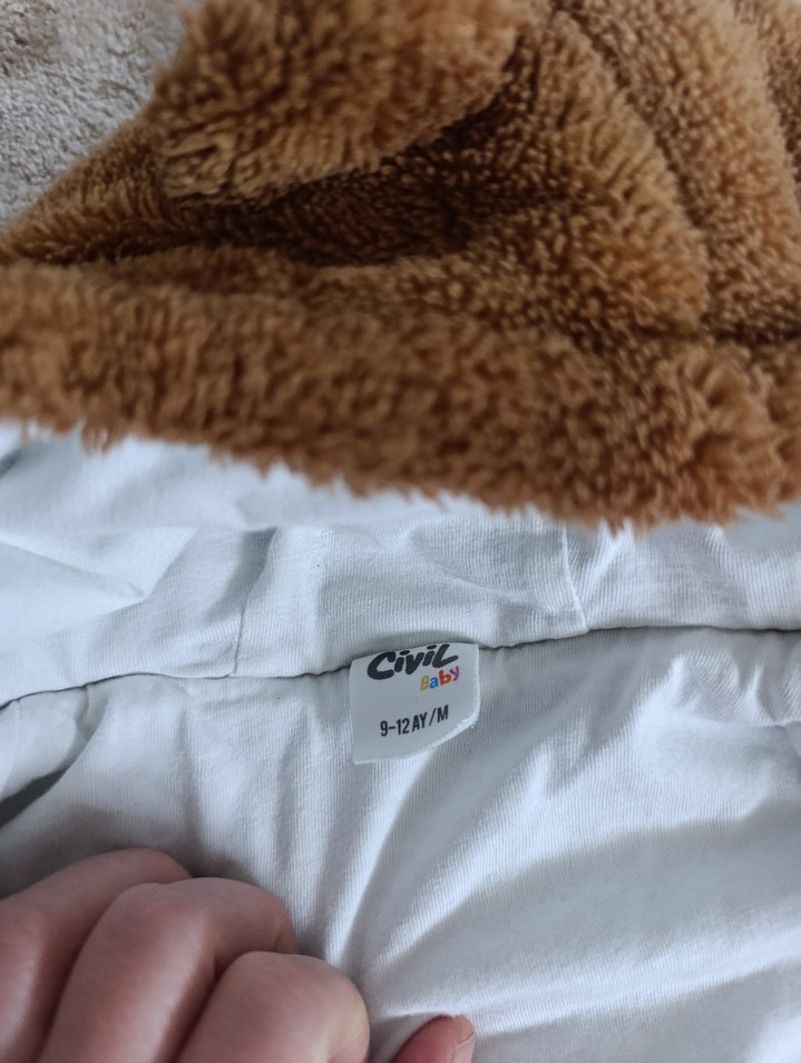 Bebek  Peluş Mont - Görsel 3