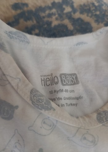 Erkek bebek askılı tişört - Görsel 2