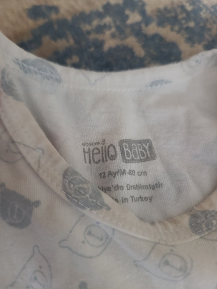 Erkek bebek askılı tişört - Görsel 2