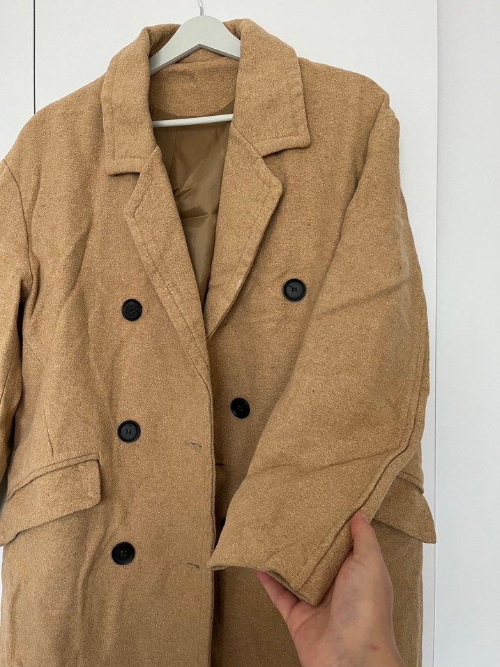 Milla Camel Kadın Kaban - Görsel 3