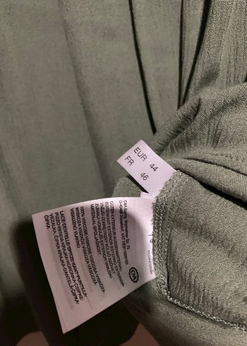 C&A Haki Keten Kadın Bluz - Görsel 3