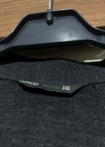 Gri Kadın Gömlek Düğmeli ve Rahat - Görsel 3