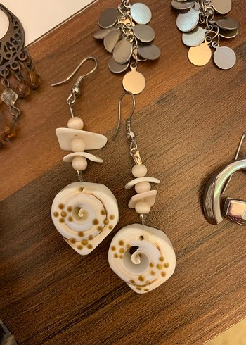 Bohem Çok Renkli Boncuklu Küpe Seti - Görsel 8