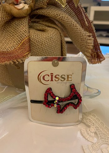 Taşlı Köpek Figürlü Toka - Görsel 2