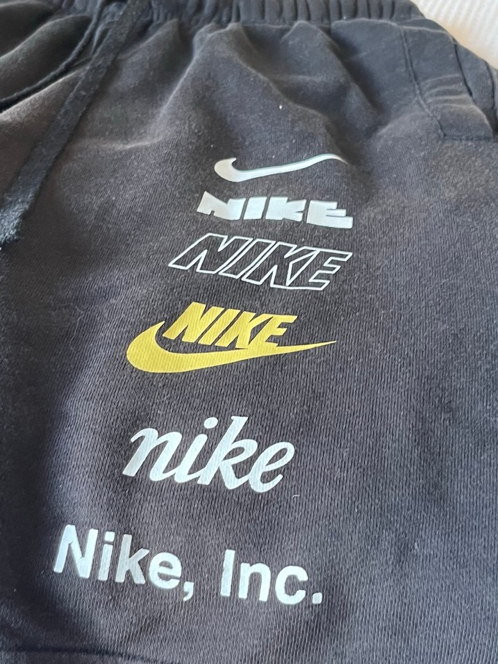 Nike Siyah Baskılı Erkek Şort (S) - Görsel 2