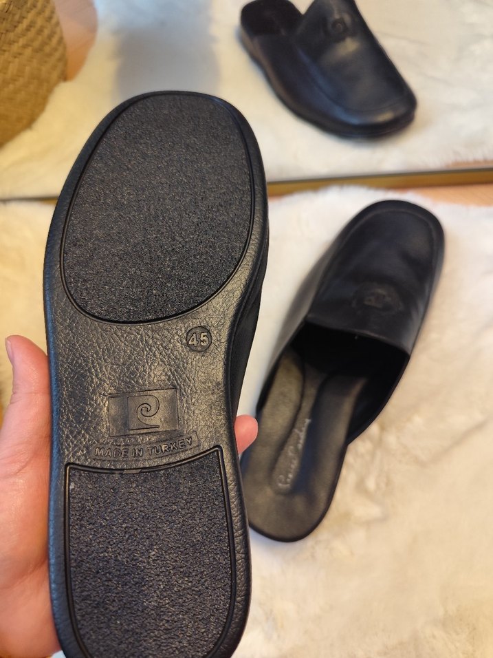 Siyah Erkek Ev Terliği Pierre Cardin - Görsel 2