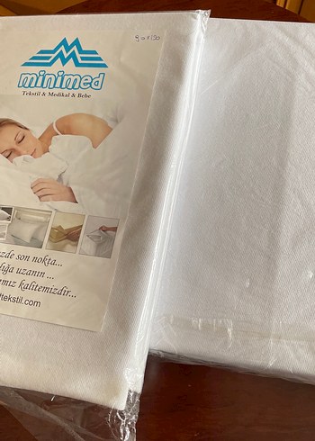 Minimed Beyaz Yatak Koruyucu 2 adet - Görsel 4