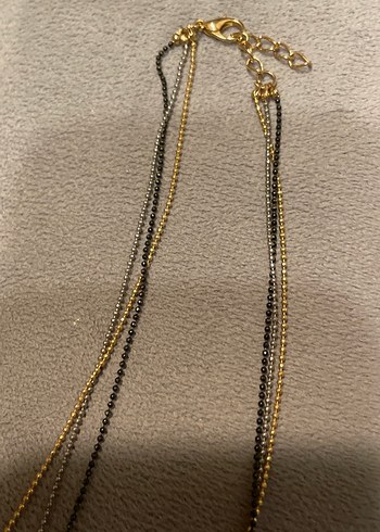 Zincir Detaylı Midi Kadın Kolye - Görsel 5