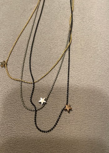 Zincir Detaylı Midi Kadın Kolye - Görsel 6