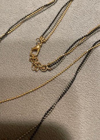 Zincir Detaylı Midi Kadın Kolye - Görsel 2