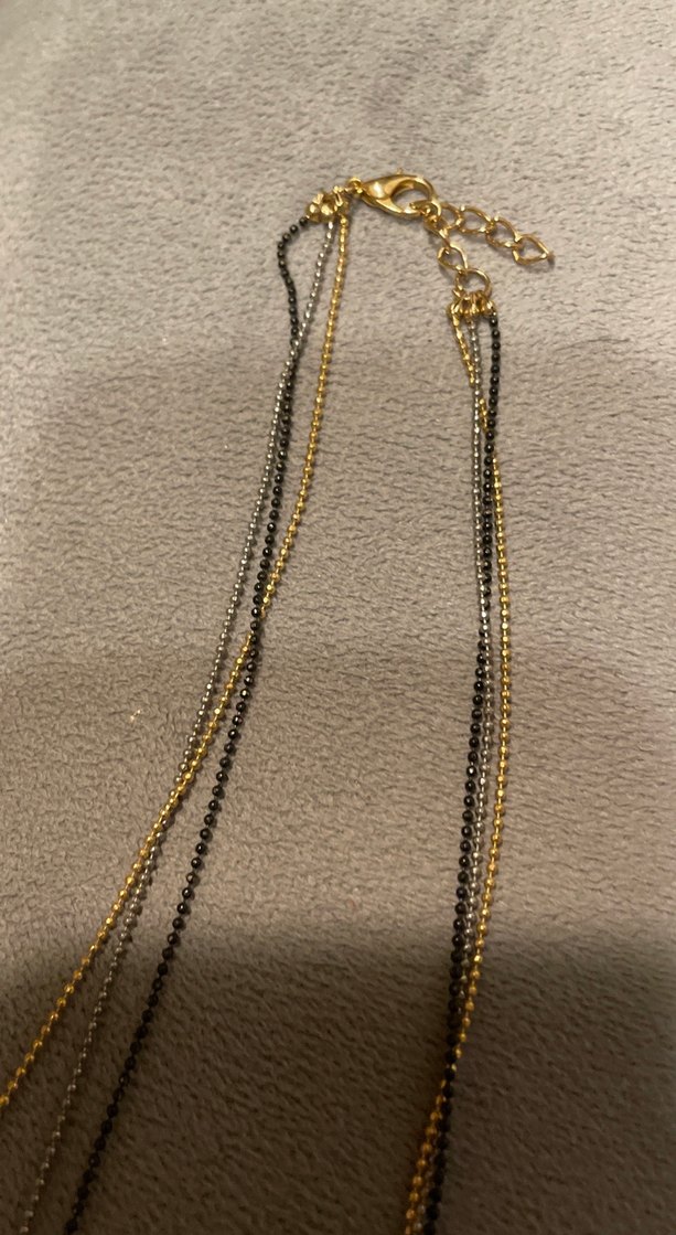 Zincir Detaylı Midi Kadın Kolye - Görsel 5