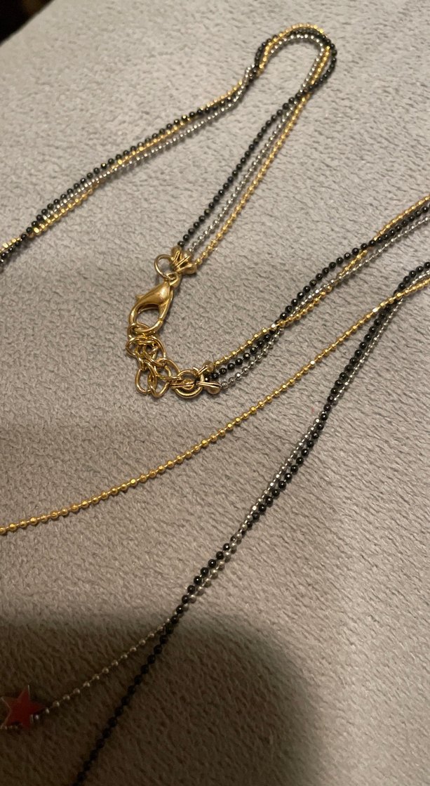 Zincir Detaylı Midi Kadın Kolye - Görsel 2