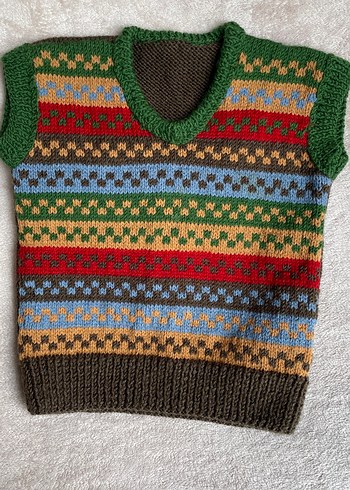 El Emeği Çocuk Süveter - Görsel 7