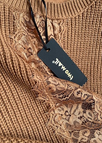 Two Mail  Kadın Triko Kazak - Görsel 7