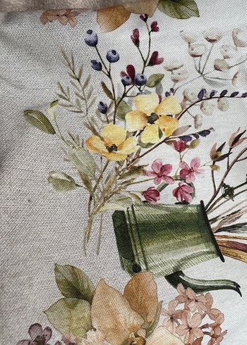 Cottonova Çiçek Desenli Masa Örtüsü - Görsel 3