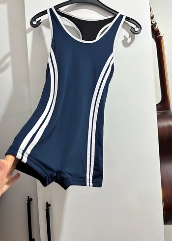 Çocuk Lacivert Atletik Mini Mayo - Görsel 4