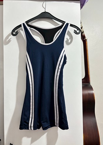 Çocuk Lacivert Atletik Mini Mayo - Görsel 5