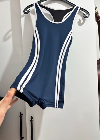 Çocuk Lacivert Atletik Mini Mayo - Görsel 3