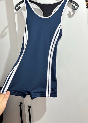 Çocuk Lacivert Atletik Mini Mayo - Görsel 2