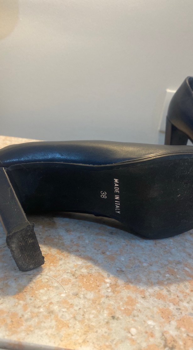 Divare,İtalyada üretildi Lacivert Kadın Klasik Topuklu Ayakkabı - Görsel 2