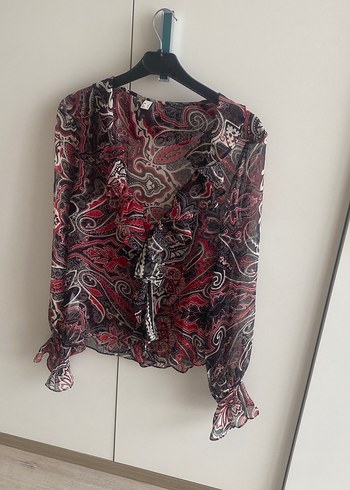 Bej Kadın Boğazlı Triko Kazak - Görsel 9