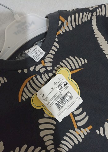 Erkek Çocuk Siyah Baskılı Tişört - Görsel 5