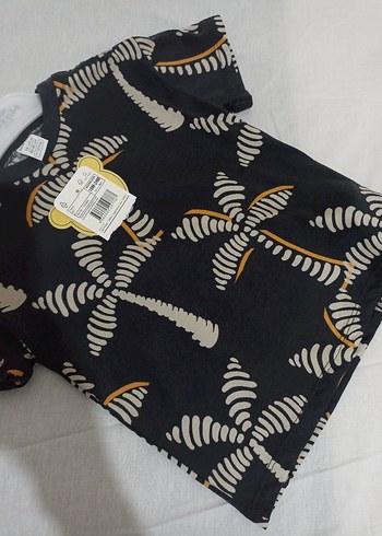 Erkek Çocuk Siyah Baskılı Tişört - Görsel 3