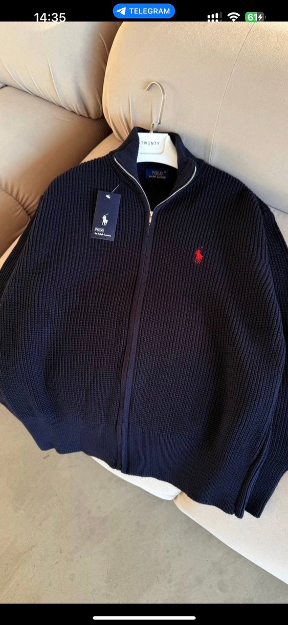 Erkek Siyah Fermuarlı Yüksek Yaka Triko Kazak - Görsel 2