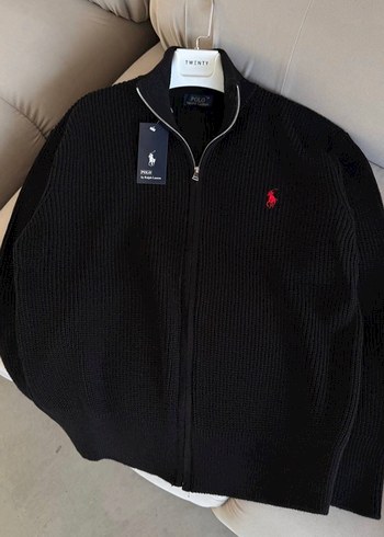 Siyah Fermuarlı Erkek Sweatshirt - Görsel 2