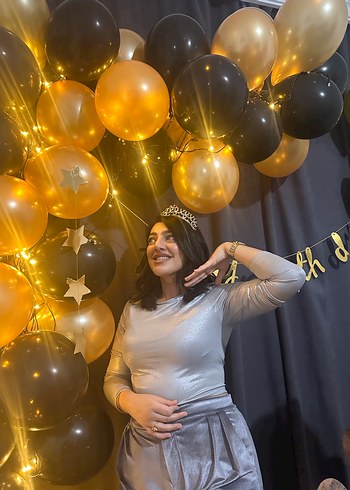 Gri Yarım Balıkçı Yaka Bağcıklı Crop Top - Görsel 3