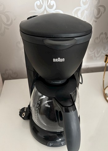 Siyah Filtre Kahve Makinesi 10 Fincan Kapasiteli - Görsel 2