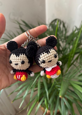 Renkli Örgü Anahtarlık - Görsel 3