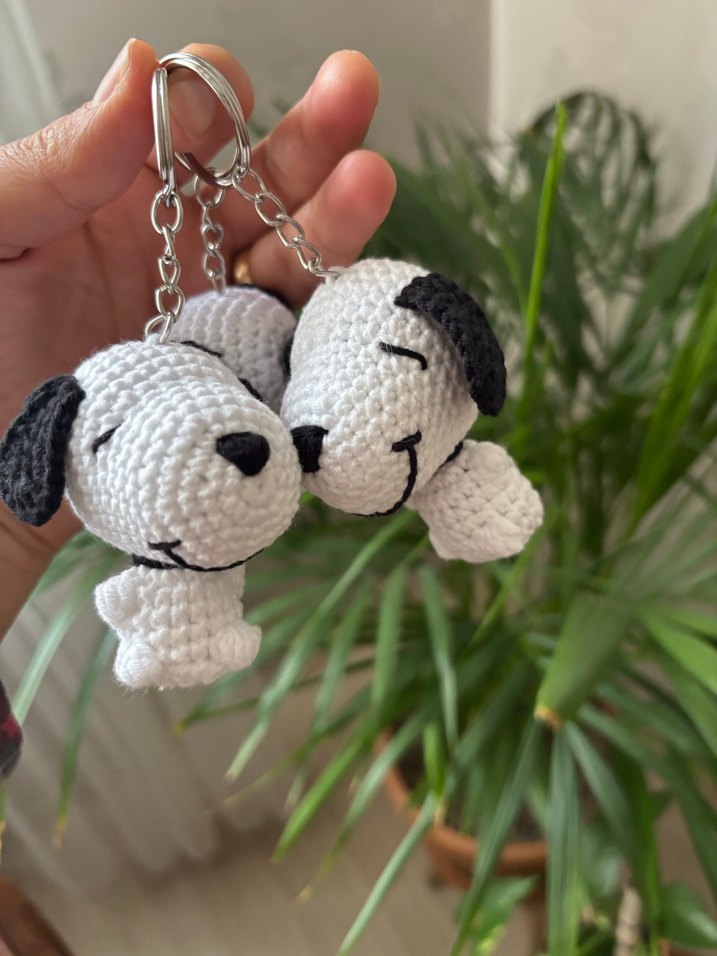 Renkli Örgü  Anahtarlık - Görsel 2