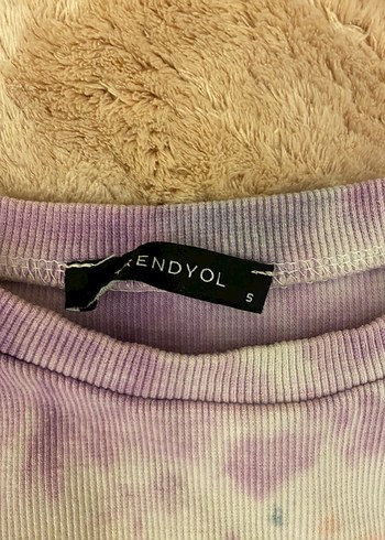 Kız Pastel Batik Renkli T-shirt - Görsel 2