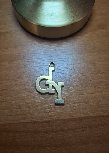 Altın Renkli Payetli Kadın Charm - Görsel 2