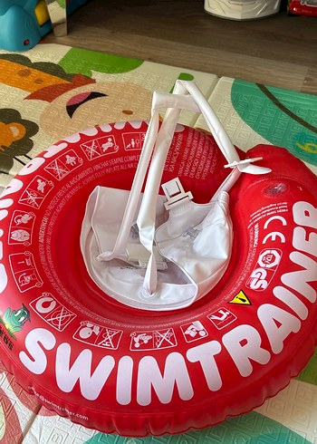 Swimtrainer Cocuklar İcin Sisme Yelekli Yuzme Simidi