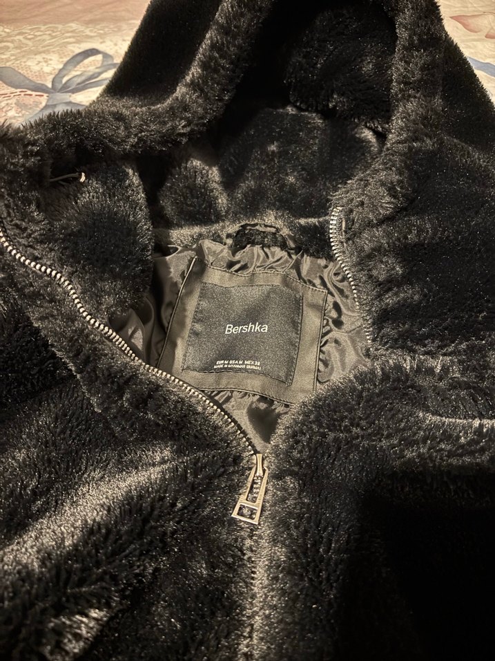 Bershka Kadın Peluş Ceket - Görsel 3
