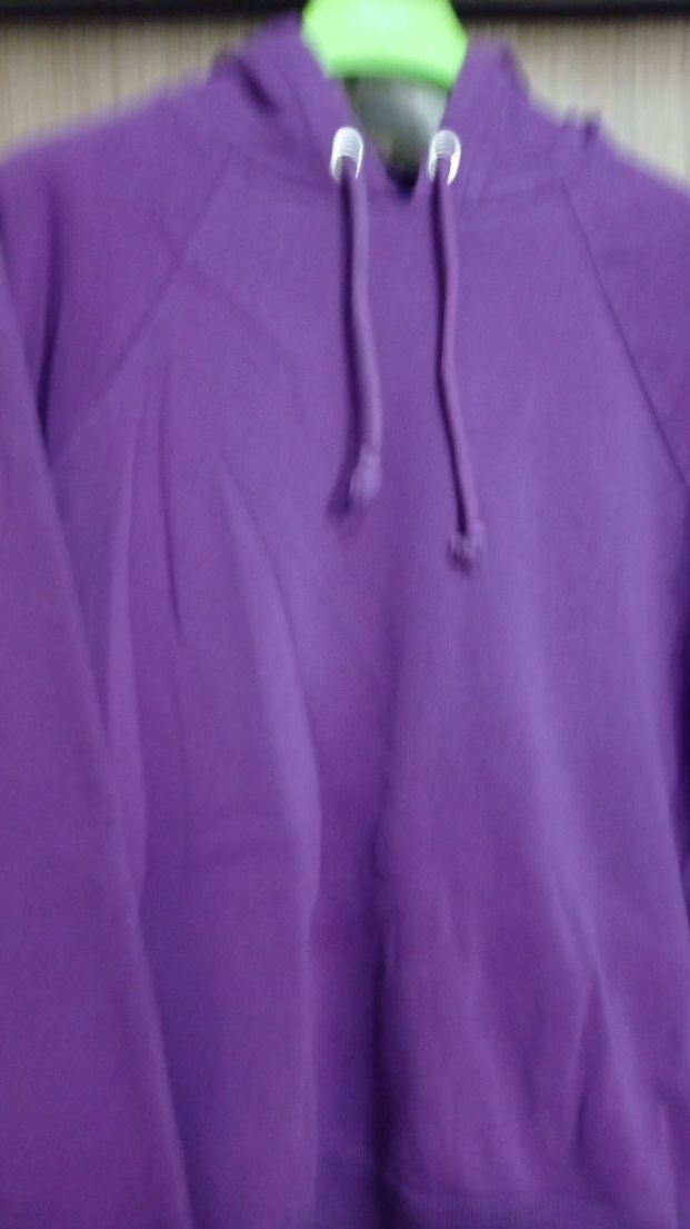 Mor Kadın Sweatshirt, Uzun Kollu, Salaş Kesim - Görsel 2