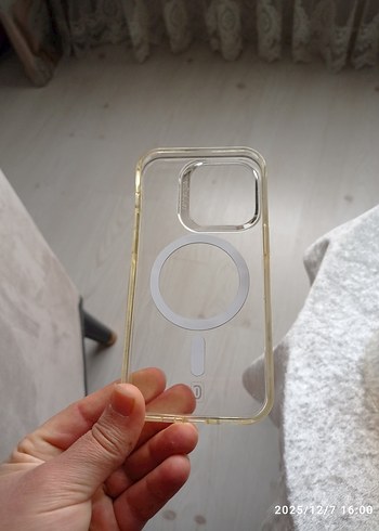 Şeffaf Beyaz Bohem Telefon Kılıfı - Görsel 2