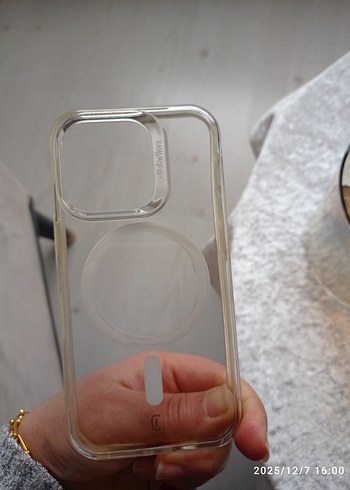 Şeffaf Beyaz Bohem Telefon Kılıfı - Görsel 3