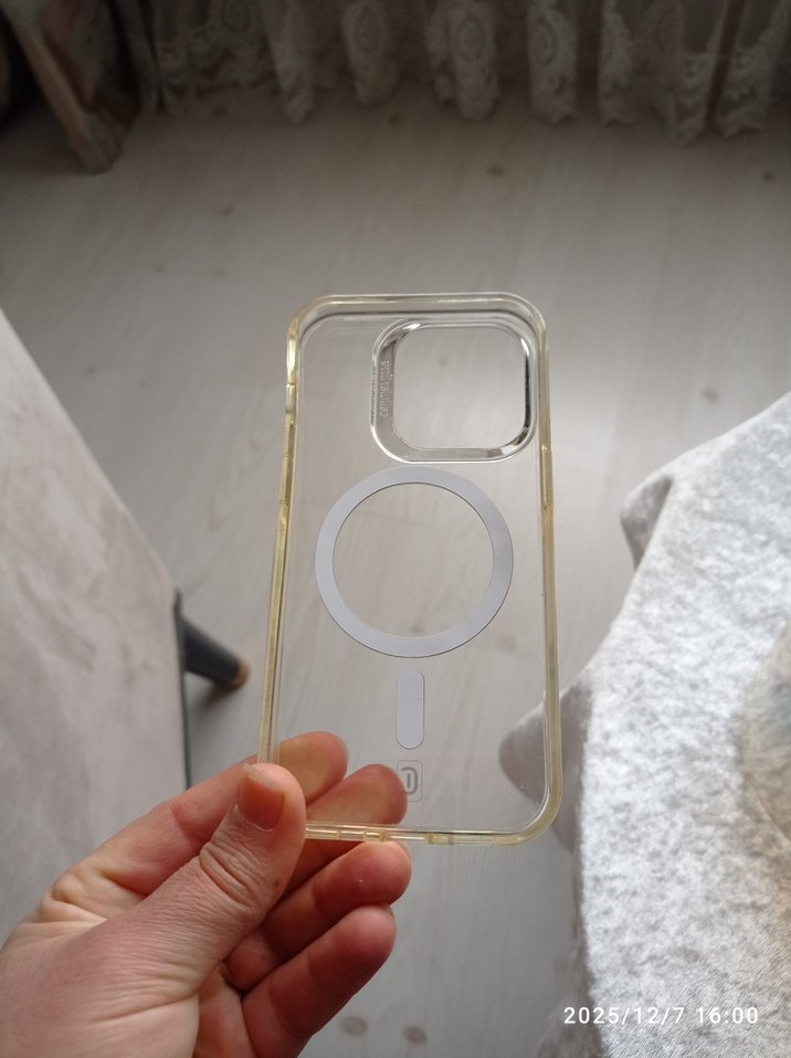 Şeffaf Beyaz Bohem Telefon Kılıfı - Görsel 2