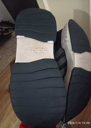 Siyah Adidas Spor Ayakkabı - Görsel 4