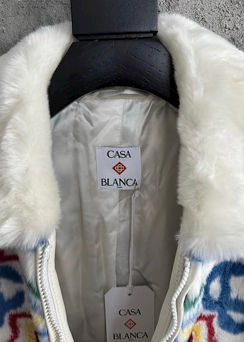 Casablanca Kürk Detaylı Çok Renkli Ceket - Görsel 3