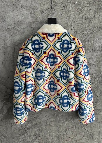 Casablanca Kürk Detaylı Çok Renkli Ceket - Görsel 4