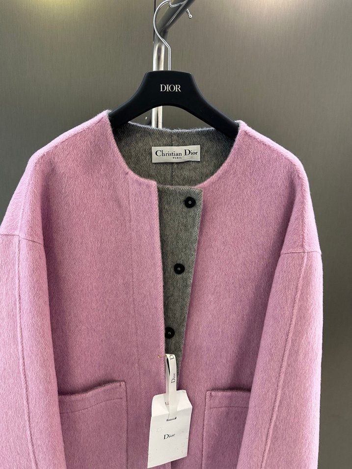 DİOR Yün Kadın Kaban - Görsel 4