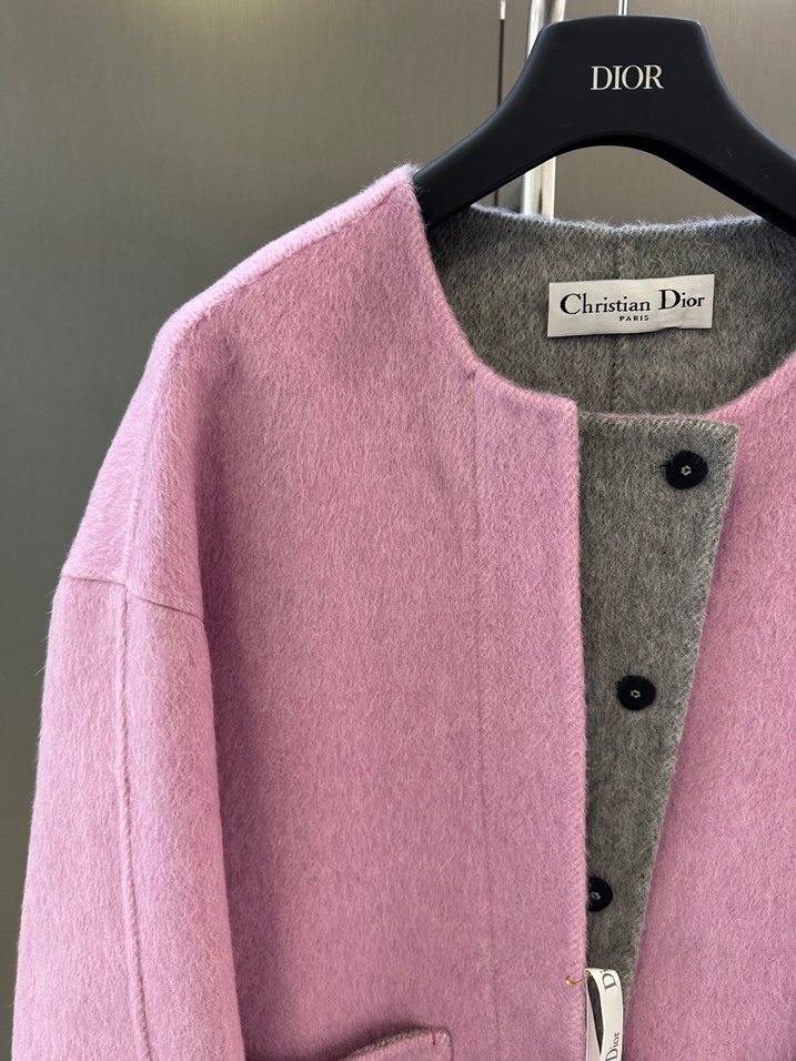 DİOR Yün Kadın Kaban - Görsel 2