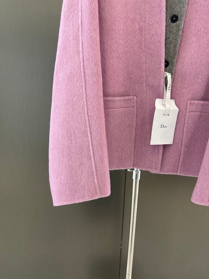 DİOR Yün Kadın Kaban - Görsel 5