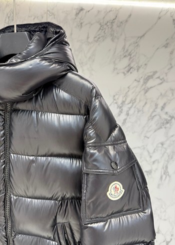 Moncler Maya İthal Kaz Tüyü Mont - Görsel 3