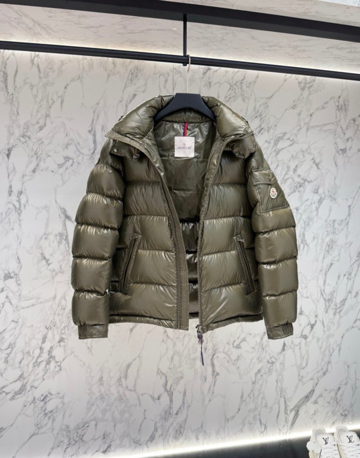 Moncler Maya İthal Kaz Tüyü Mont - Görsel 2