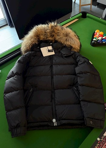 Moncler Tilki Kürklü İthal Kaz Tüyü Mont - Görsel 4